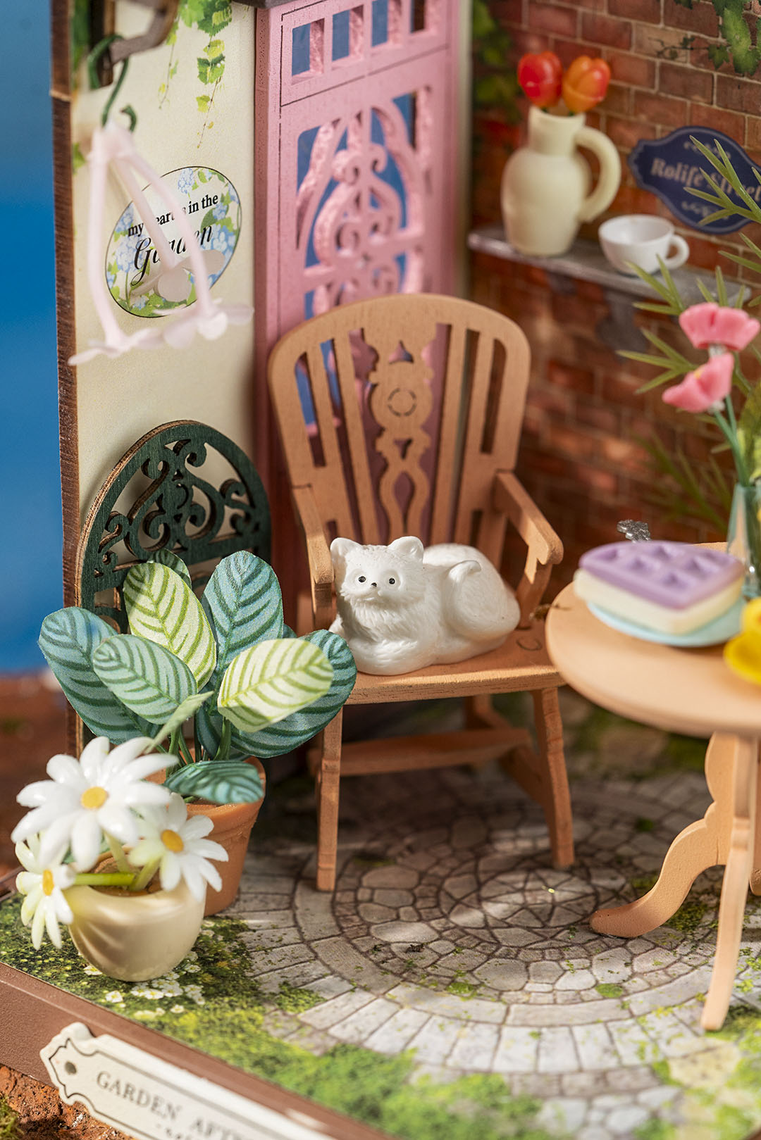Hands Craft DIY Miniature House Kit | Fancy Tea Yard