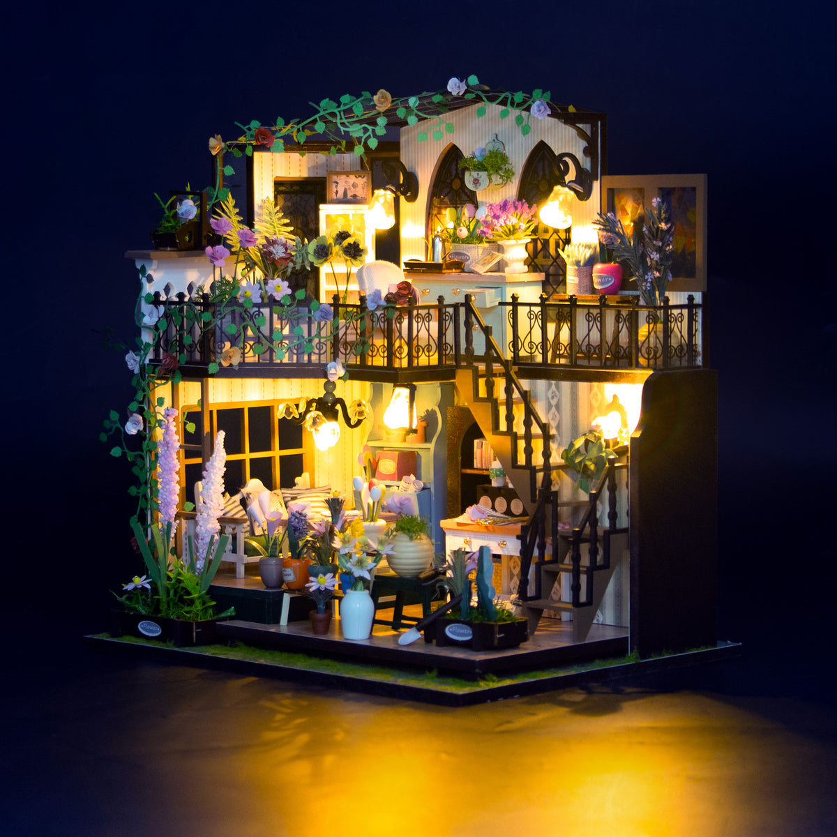 Hands Craft DIY Miniature House Kit | Garden Loft – Hands Craft US, Inc.