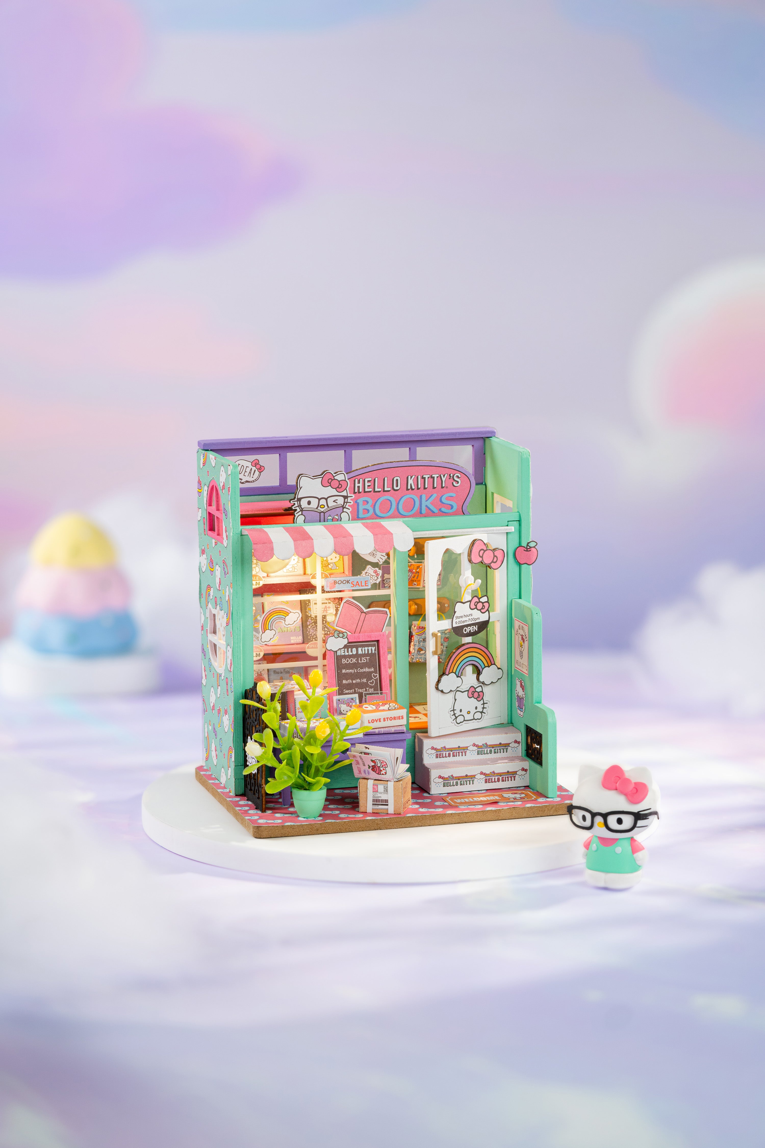 Hands Craft DIY Miniature House Kit | Hello Kitty® Bookstore