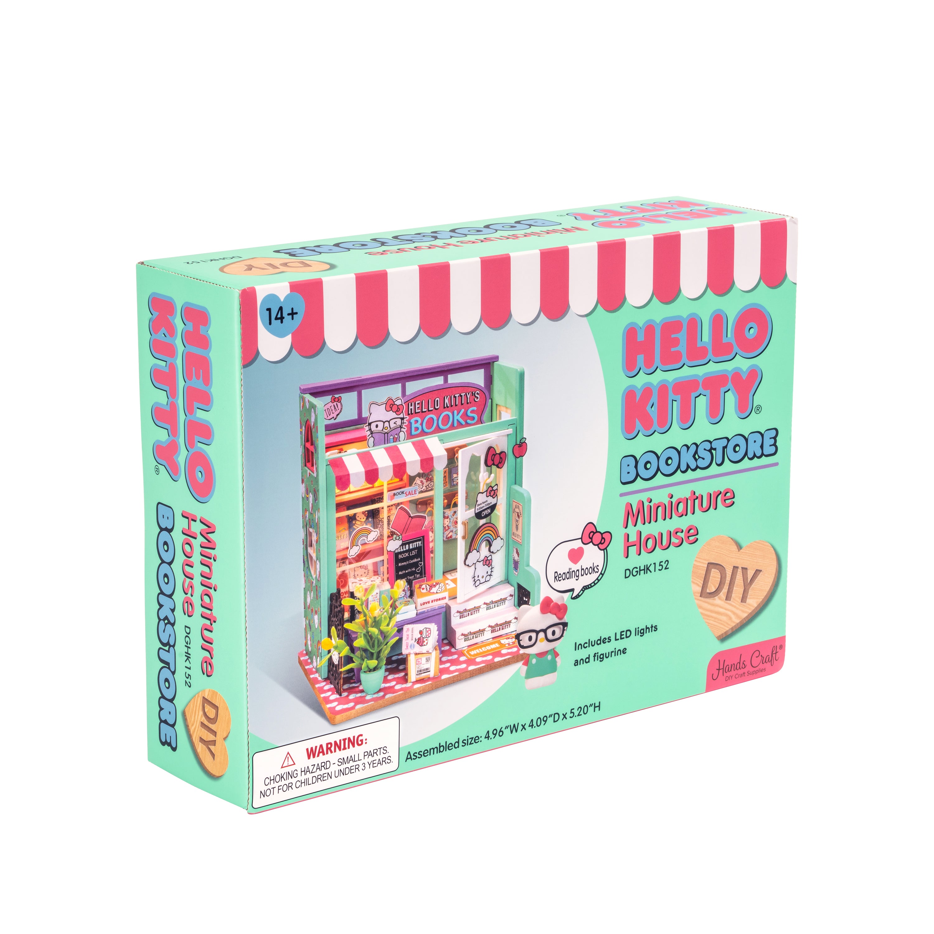 Hands Craft DIY Miniature House Kit | Hello Kitty® Bookstore