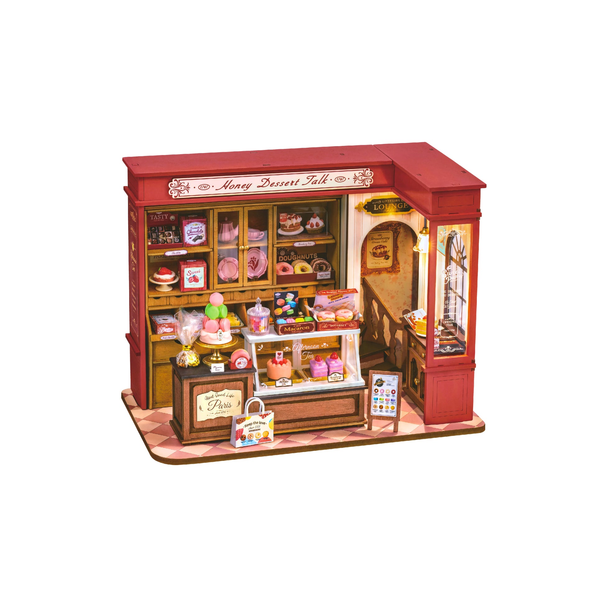 Hands Craft DIY Miniature House Kit | Honey Dessert Talk