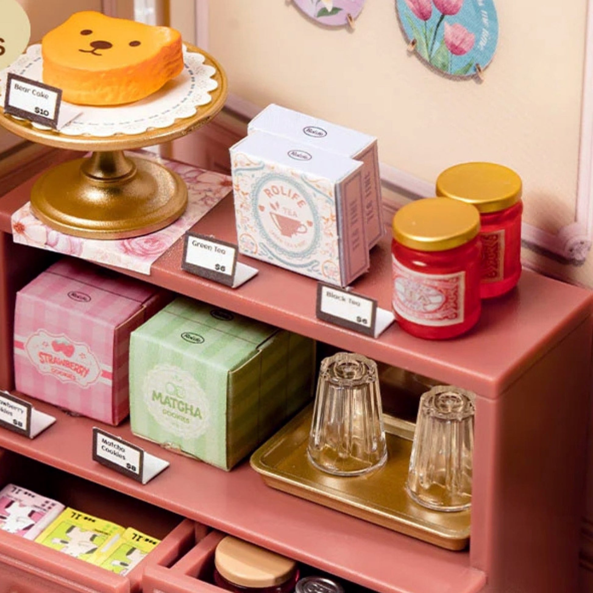 Hands Craft DIY Miniature House Kit | Honey Tea Lounge