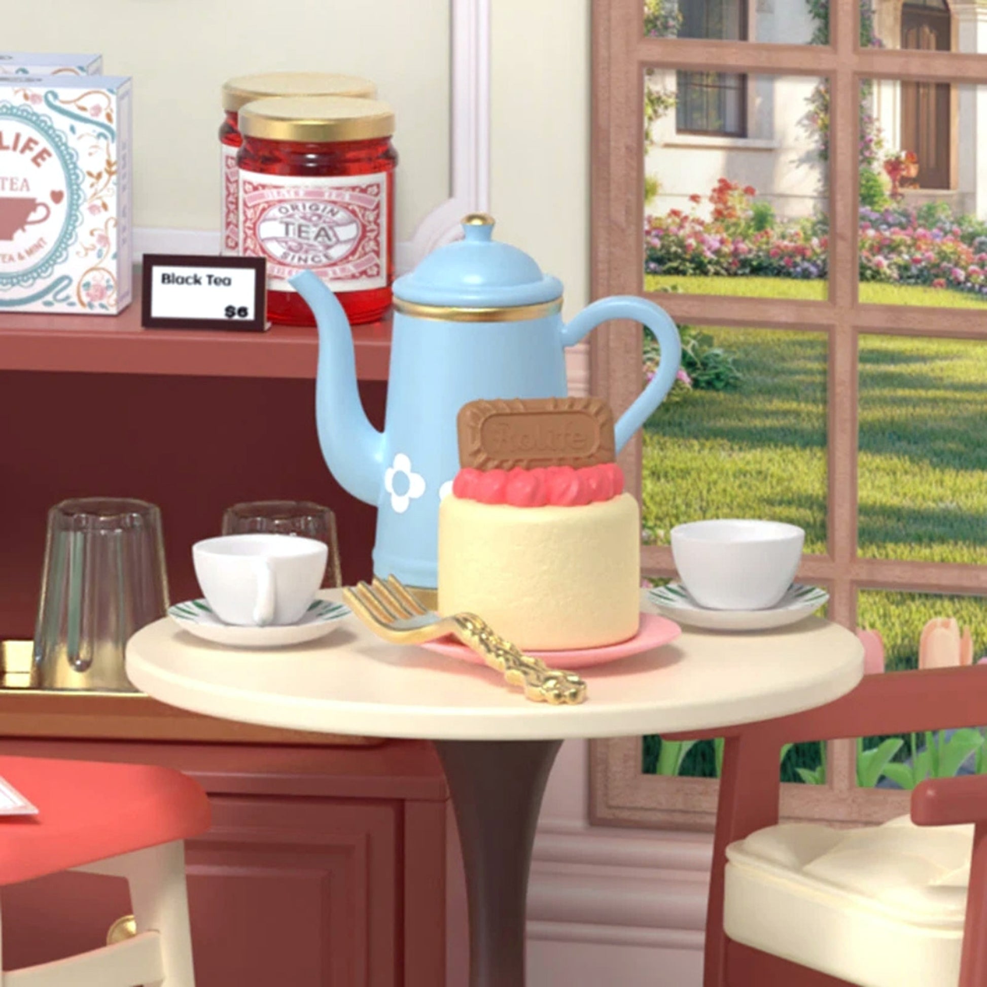 Hands Craft DIY Miniature House Kit | Honey Tea Lounge