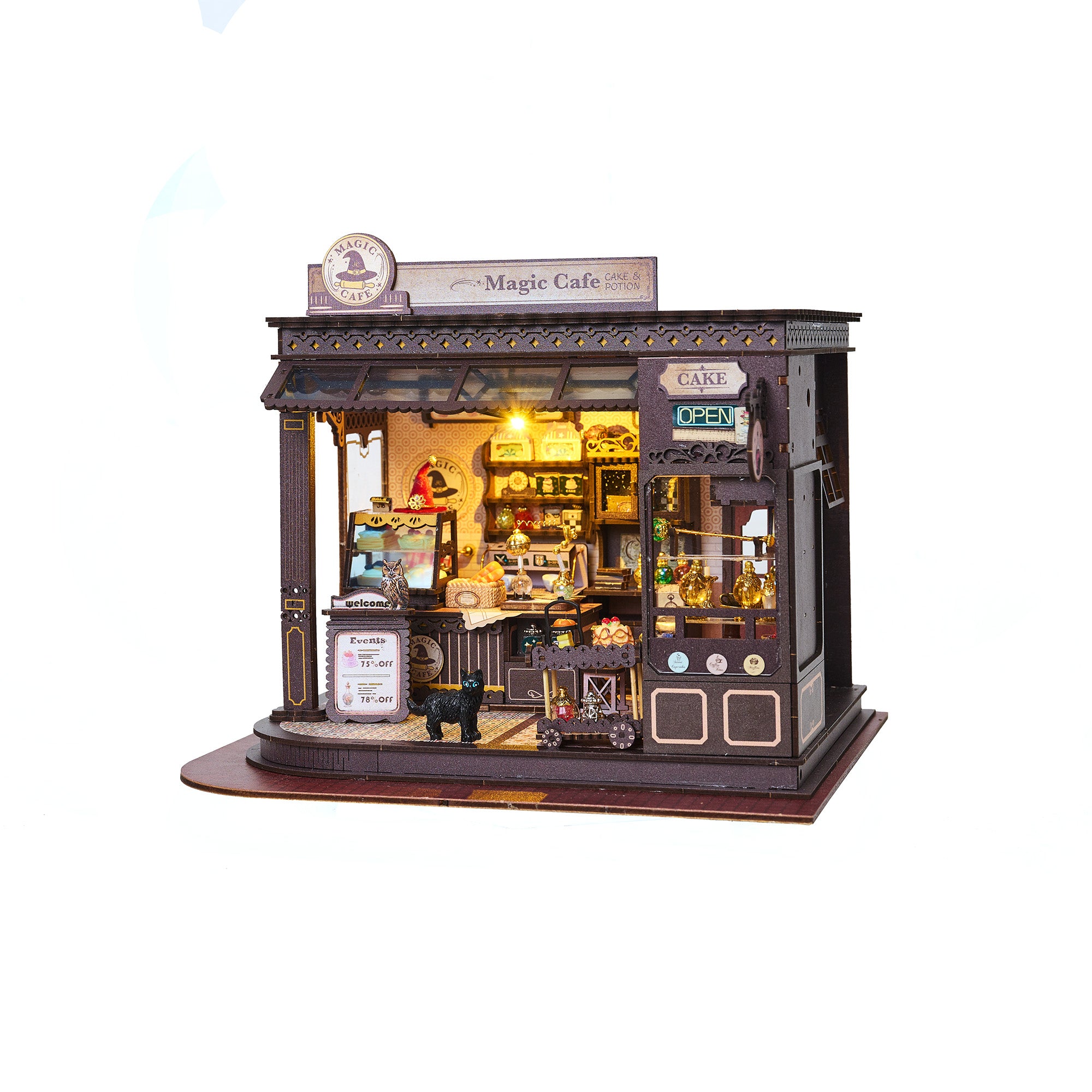 Hands Craft DIY Miniature House Kit | Magic Café