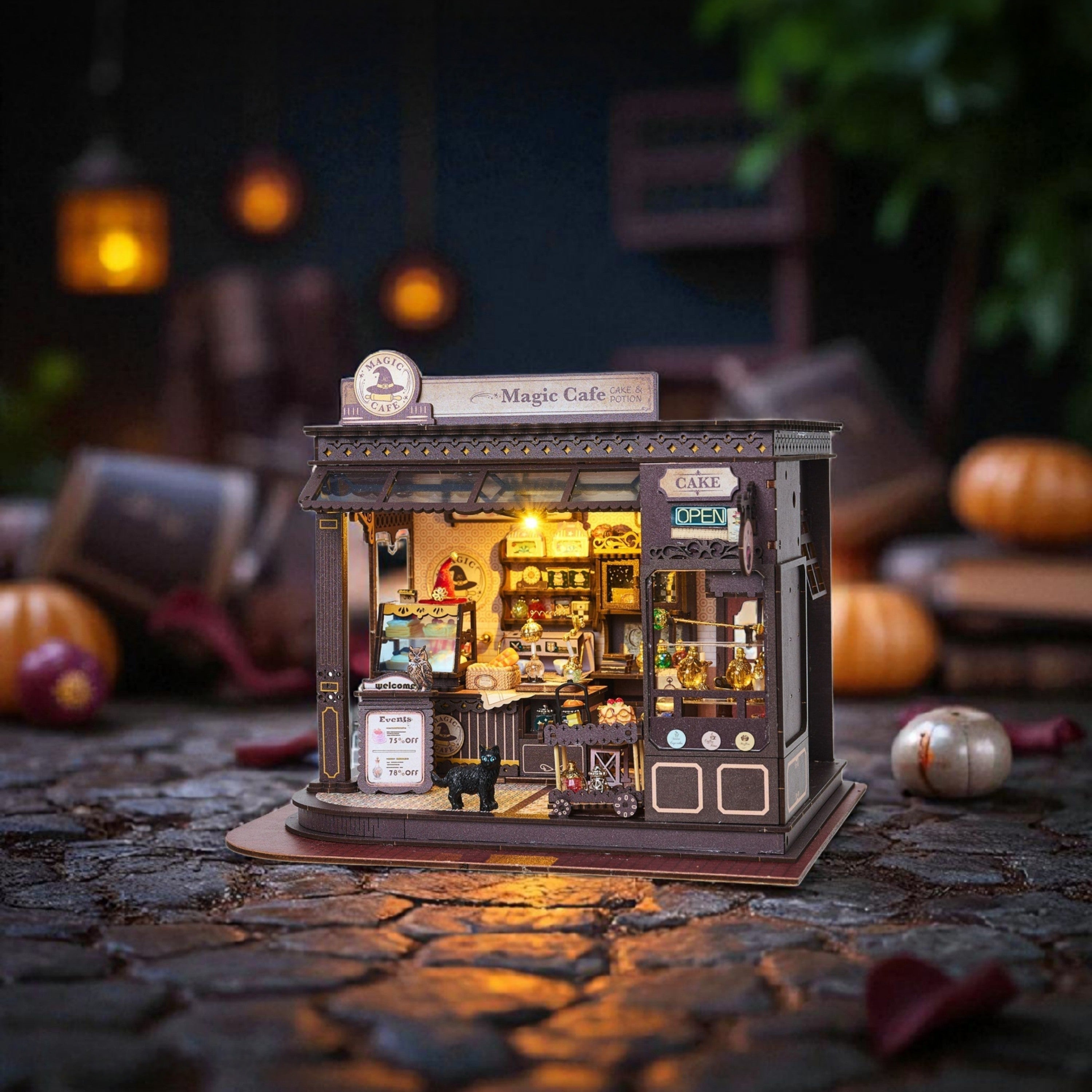 Hands Craft DIY Miniature House Kit | Magic Café