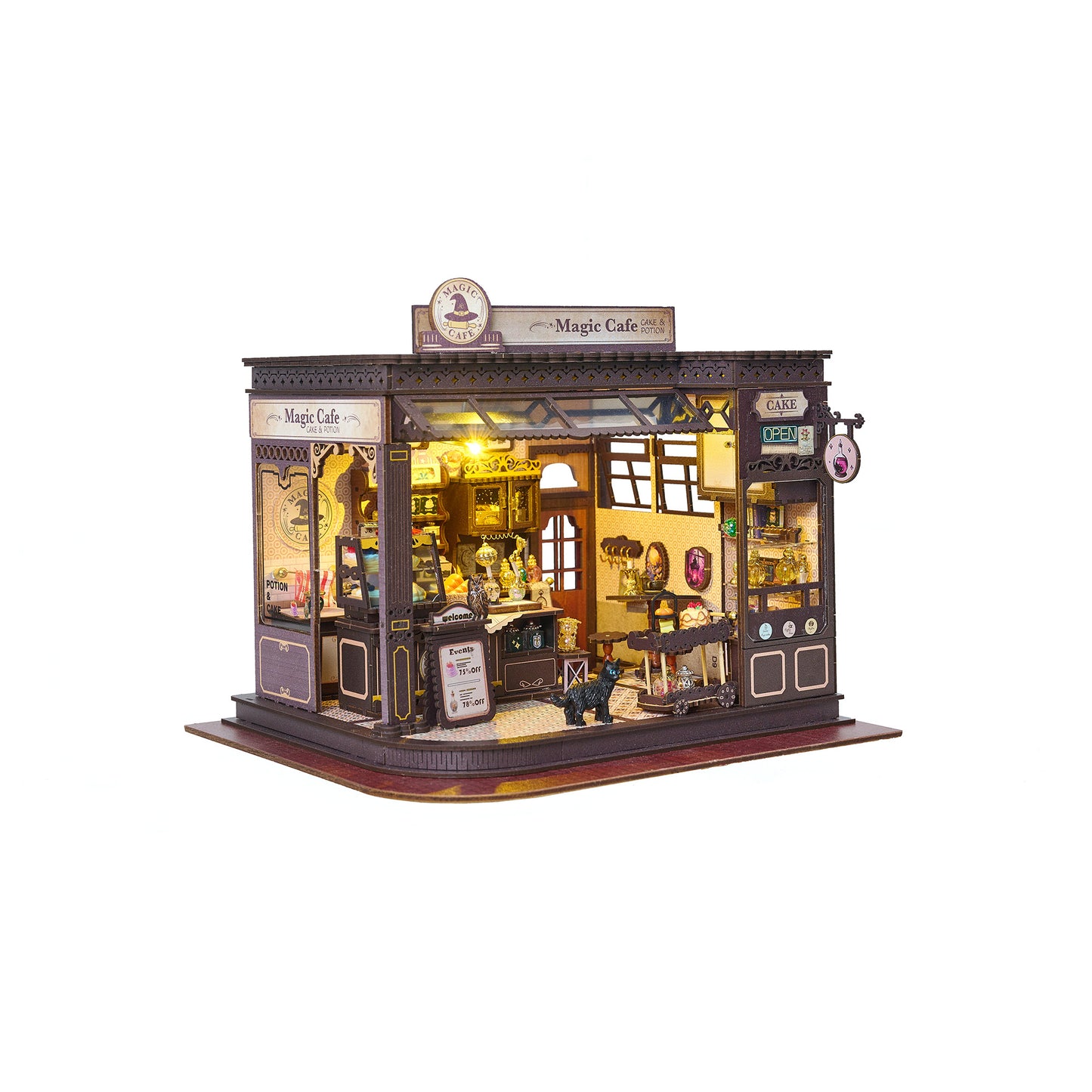 Hands Craft DIY Miniature House Kit | Magic Café