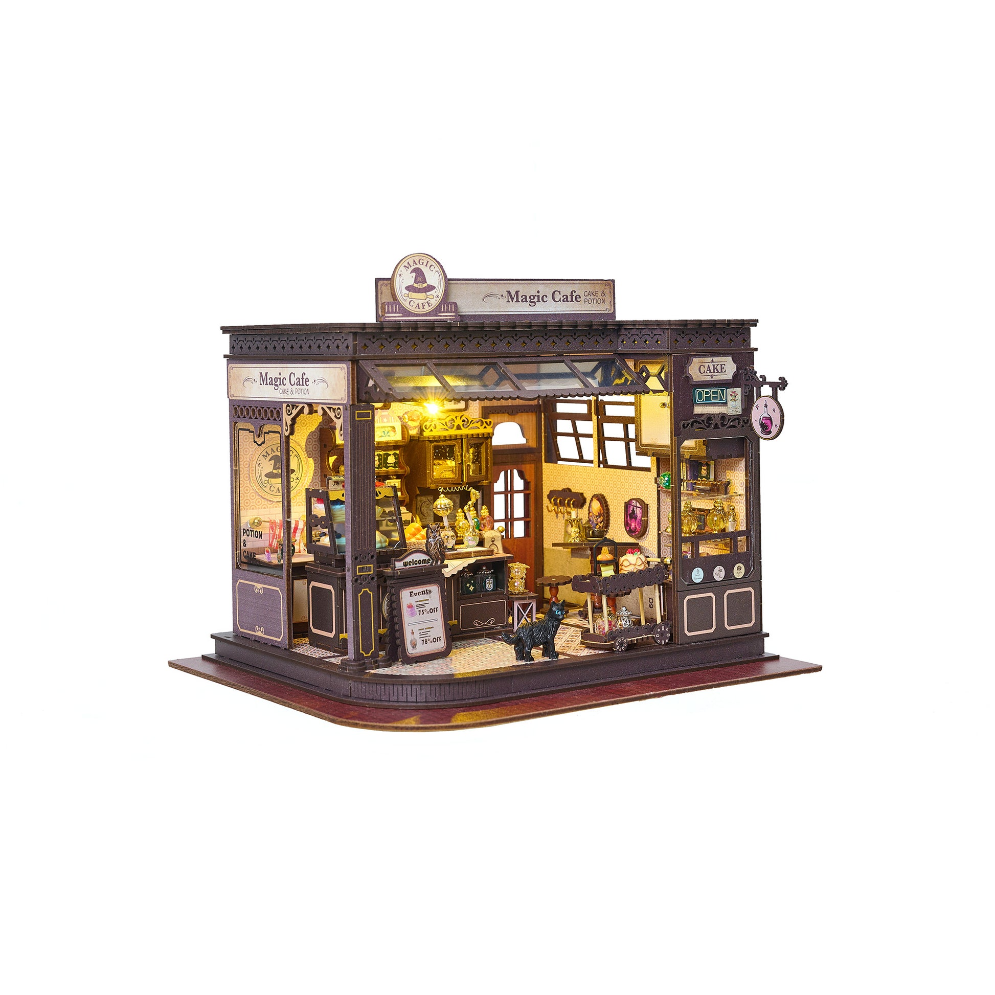 Hands Craft DIY Miniature House Kit | Magic Café