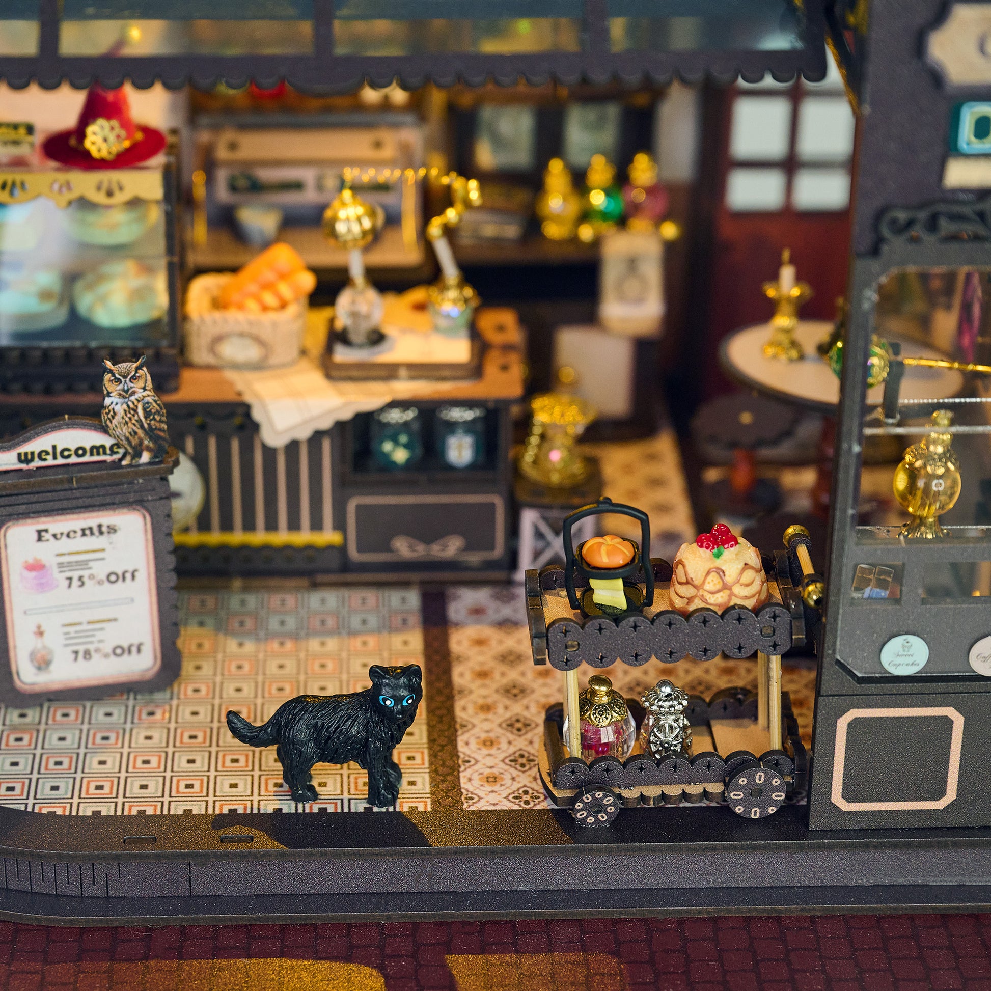 Hands Craft DIY Miniature House Kit | Magic Café