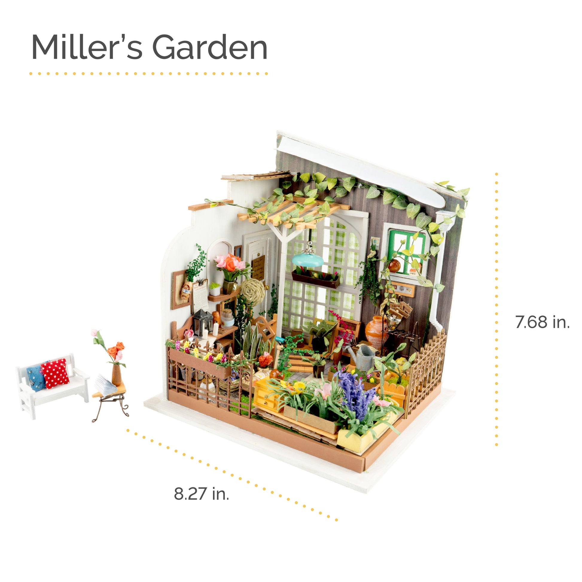 Hands Craft DIY Miniature House Kit | Miller's Garden