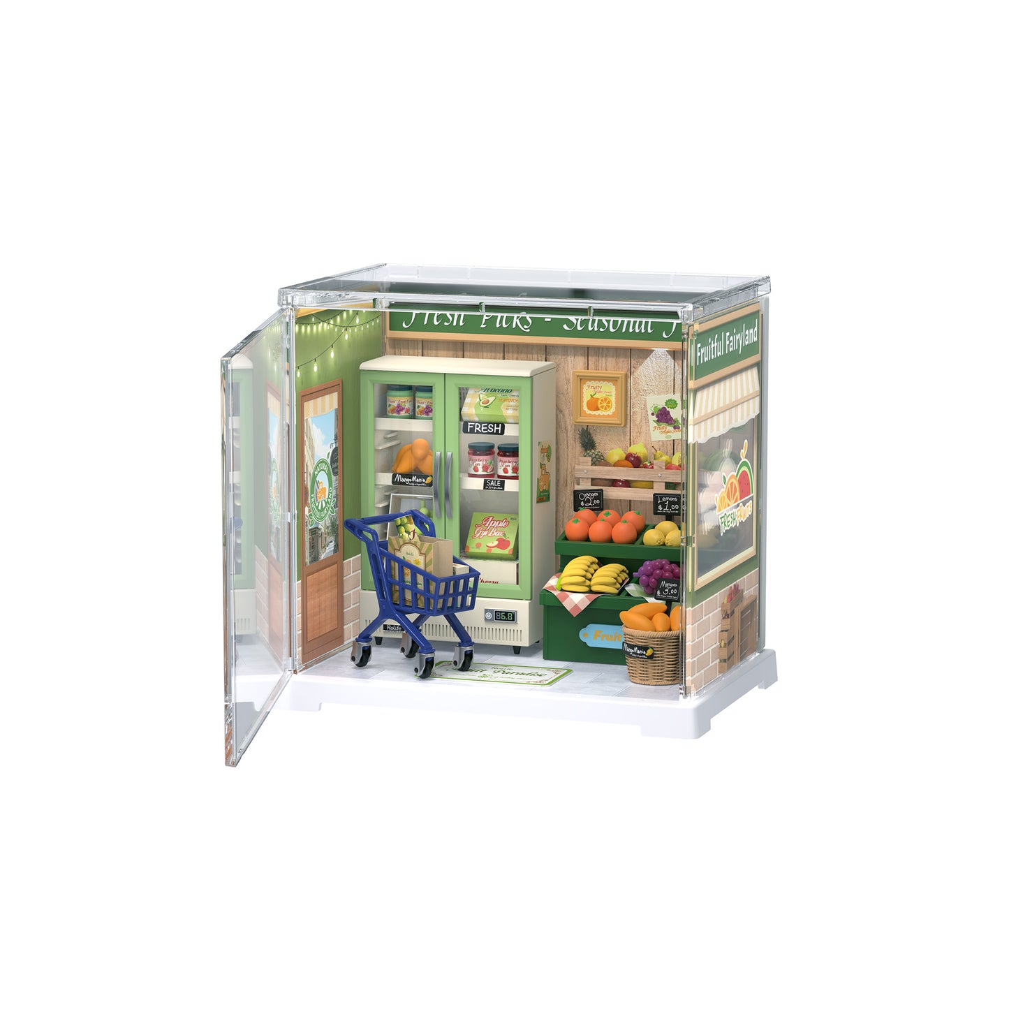 Hands Craft DIY Miniature House Kit | Nature Energy Fruits