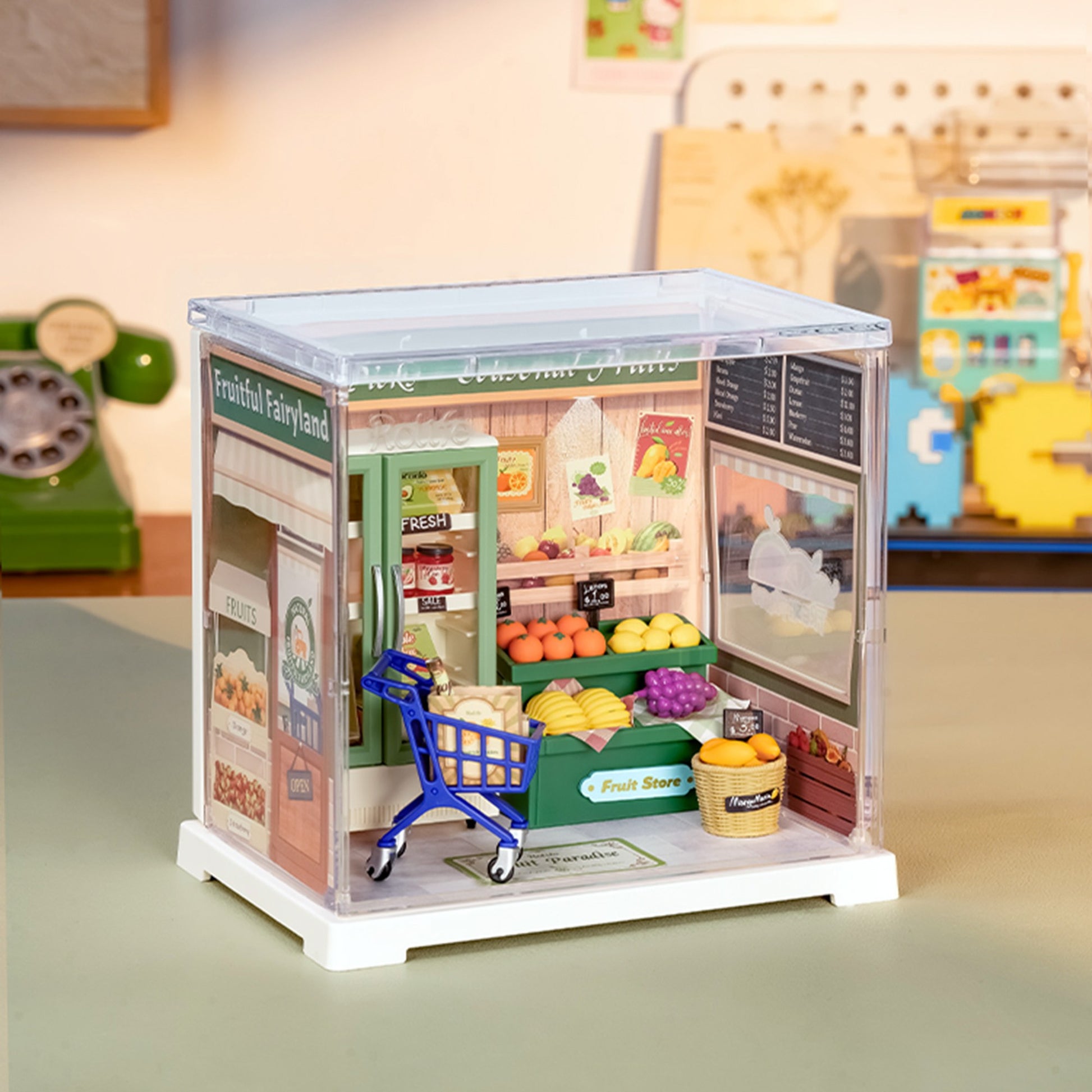 Hands Craft DIY Miniature House Kit | Nature Energy Fruits