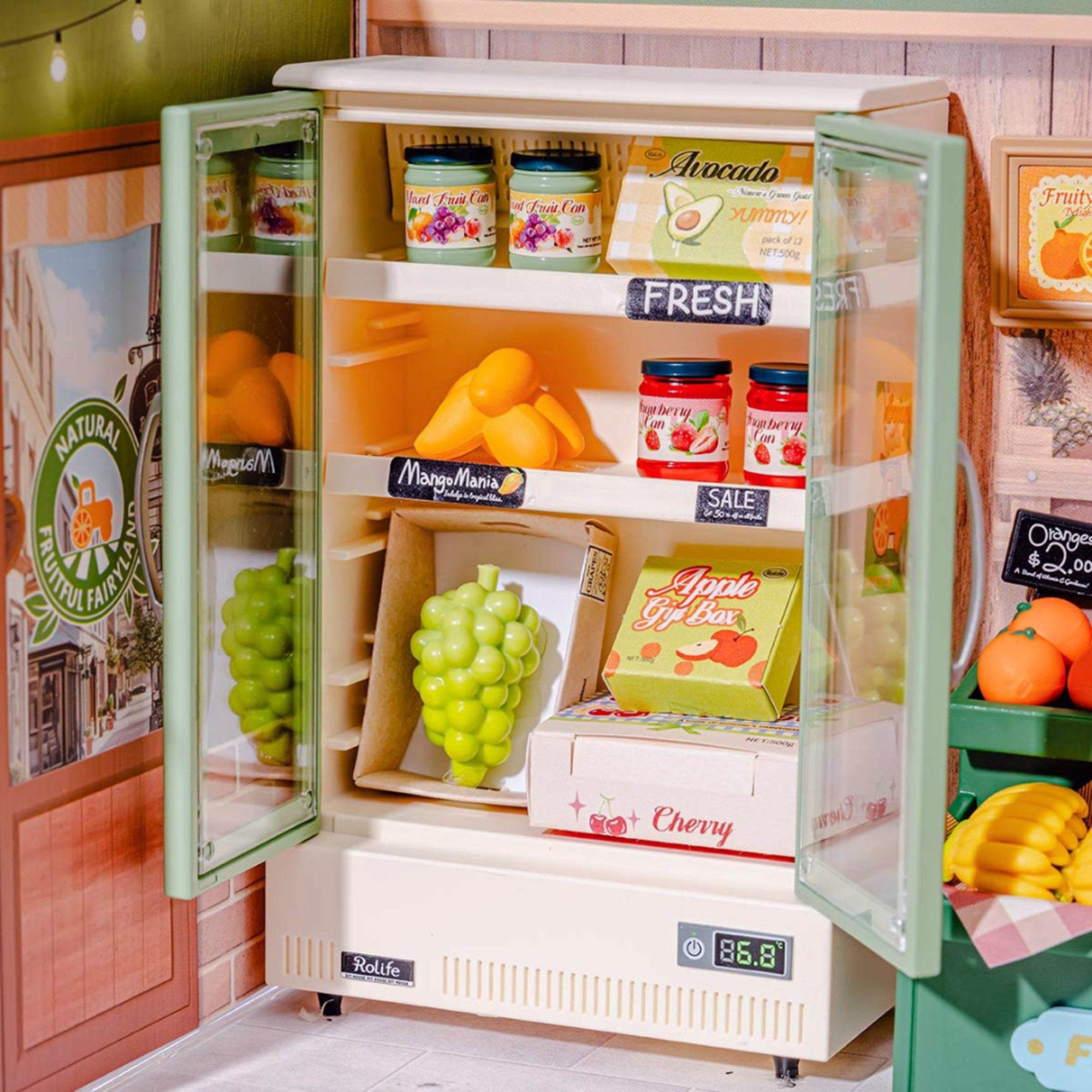 その他 Huter's Craft Hands Craft DIY Miniature House Kit | Nature Energy Fruits – Hands