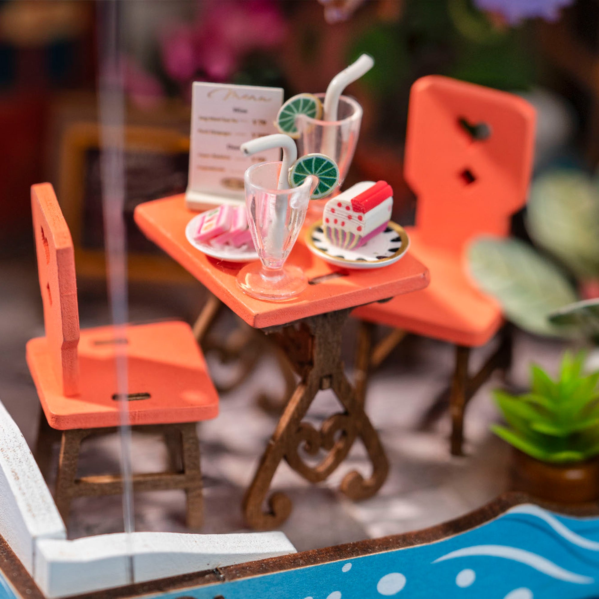 Hands Craft DIY Miniature House Kit | Sea Holiday Restaurant