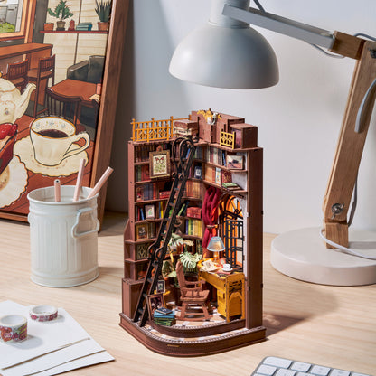 Hands Craft DIY Miniature House Kit | Silent Corner Study