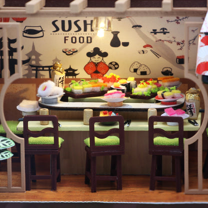 Hands Craft DIY Miniature House Kit | Sushi House