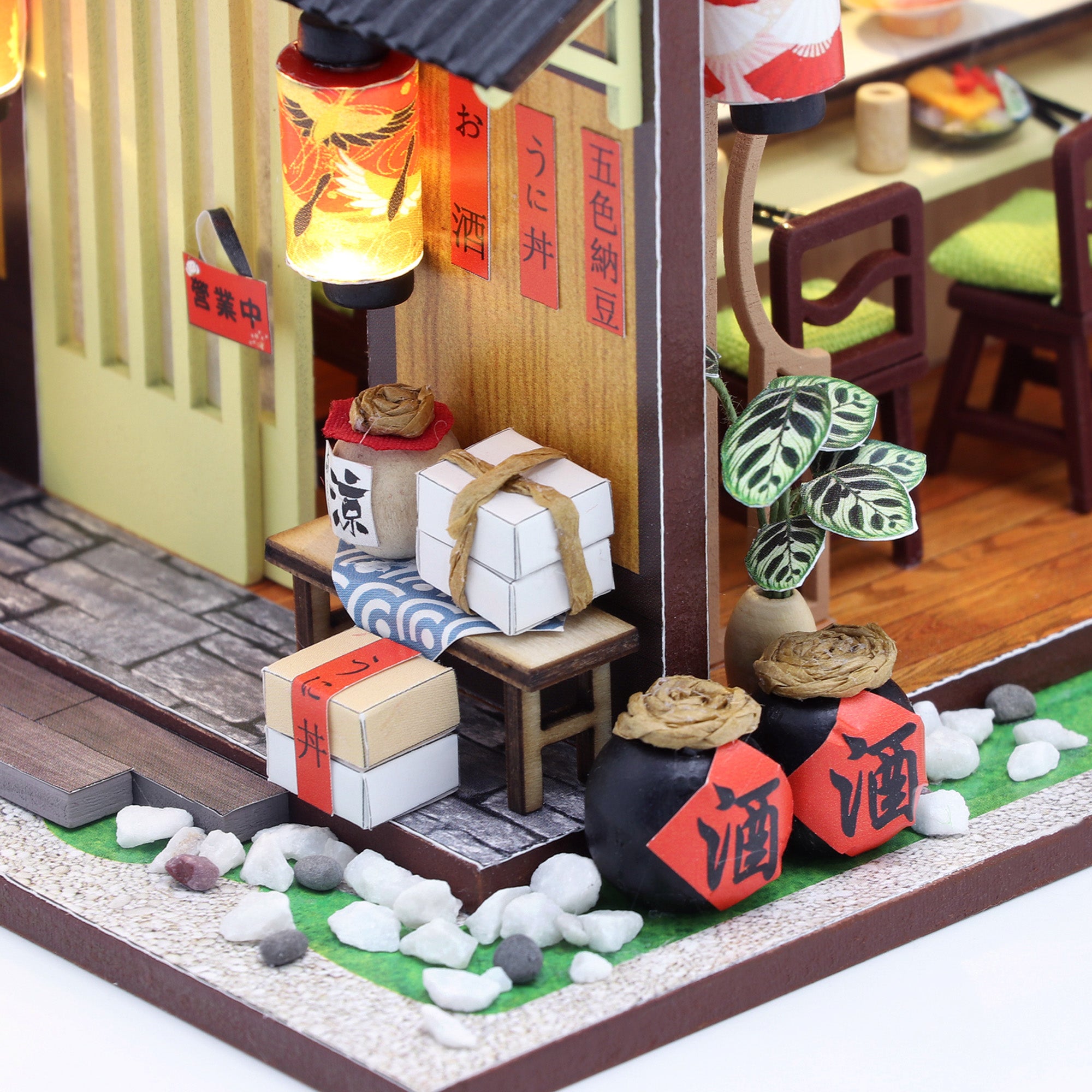Hands Craft DIY Miniature House Kit | Sushi House
