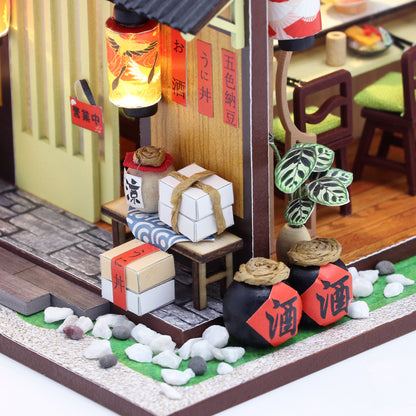 Hands Craft DIY Miniature House Kit | Sushi House