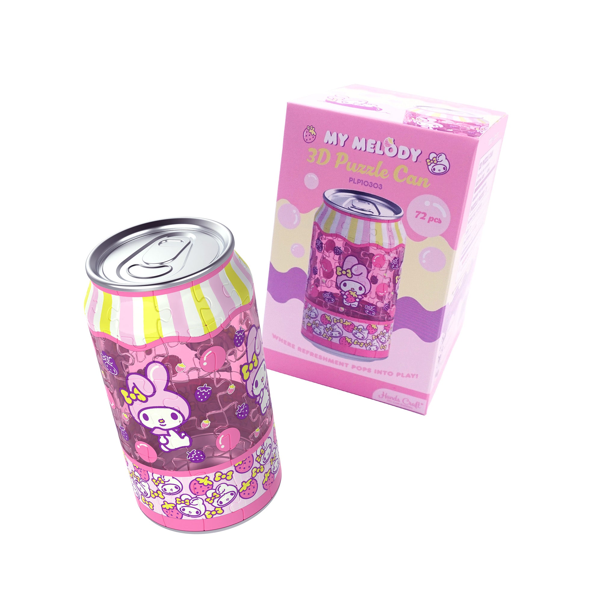Hands Craft DIY Miniatures 3D Jigsaw Puzzle | My Melody™ Soda Pop