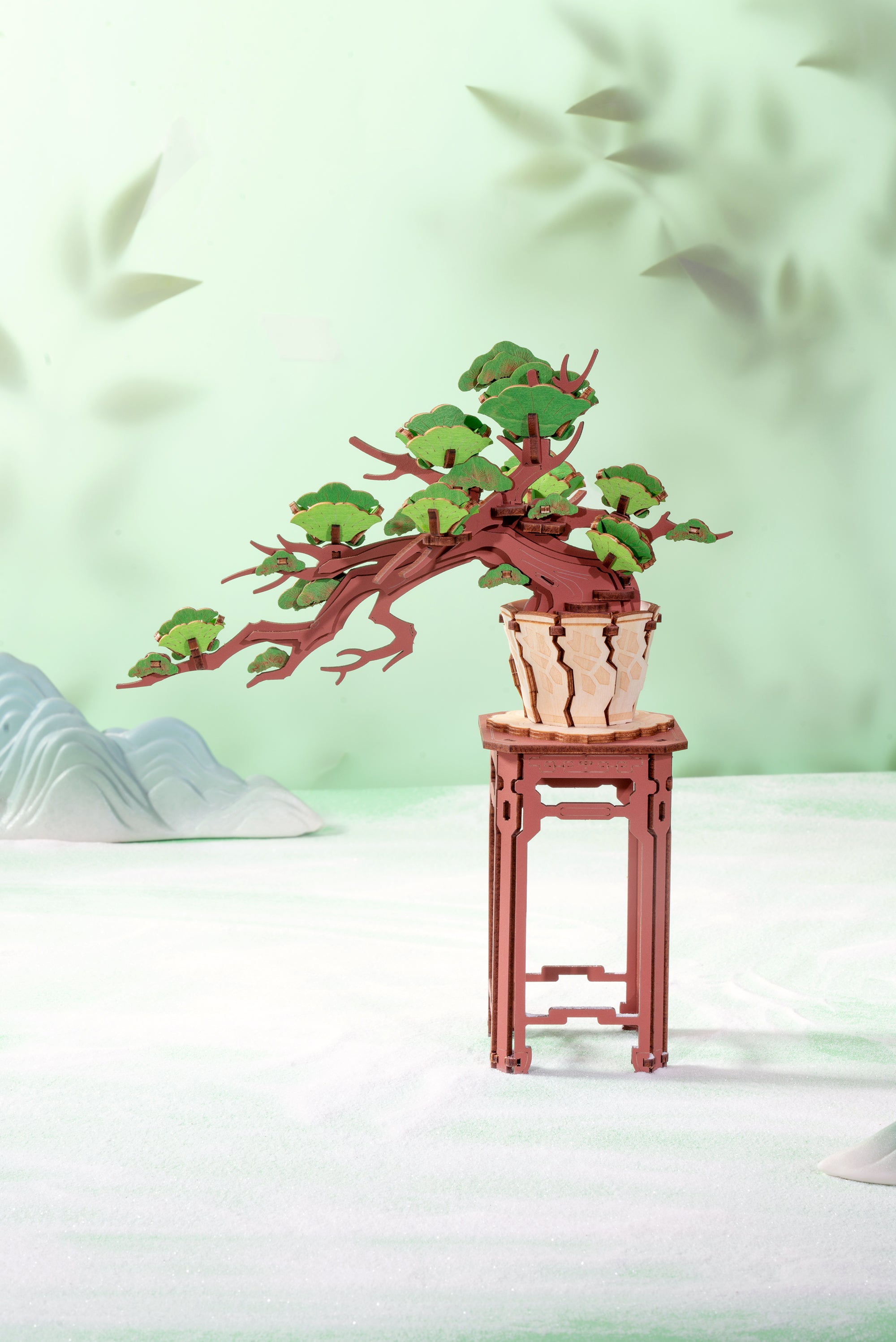 Hands Craft DIY Miniatures 3D Wooden Puzzle | Evergreen Pine Bonsai