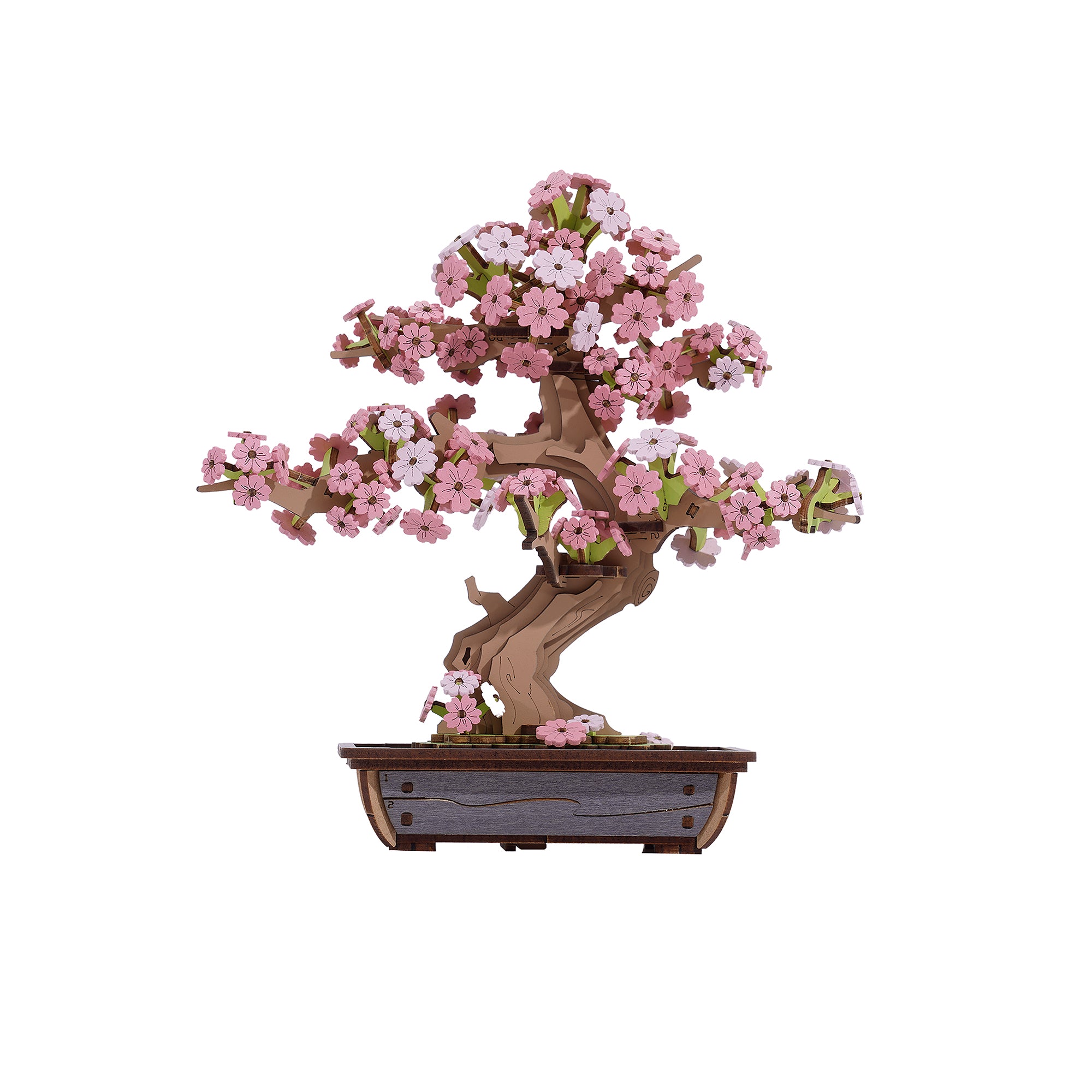 Hands Craft DIY Miniatures 3D Wooden Puzzle | Sakura Bonsai