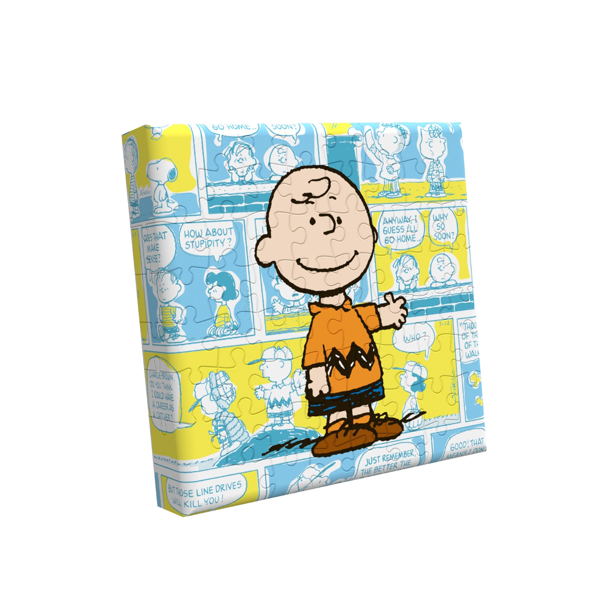 Hands Craft DIY Miniatures Mini Canvas Puzzle | Peanuts® Charlie Brown