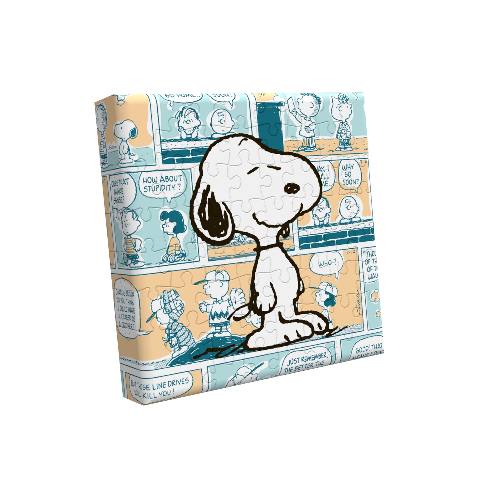 Hands Craft DIY Miniatures Mini Canvas Puzzle | Peanuts® Snoopy