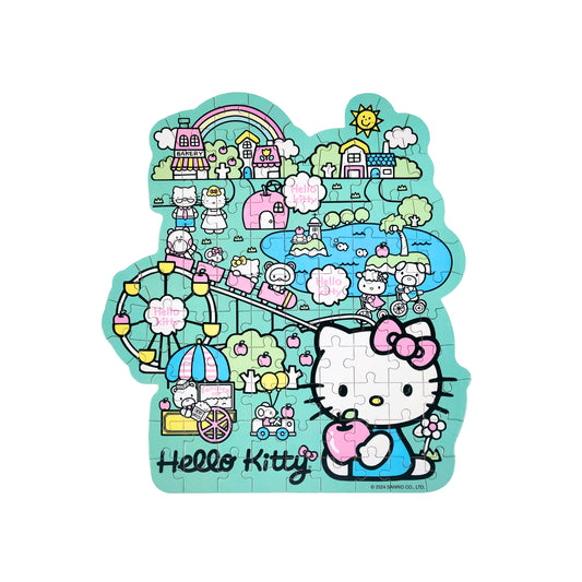 Hands Craft DIY Miniatures Wooden Jigsaw Puzzle | Hello Kitty® and Friends Amusement Park