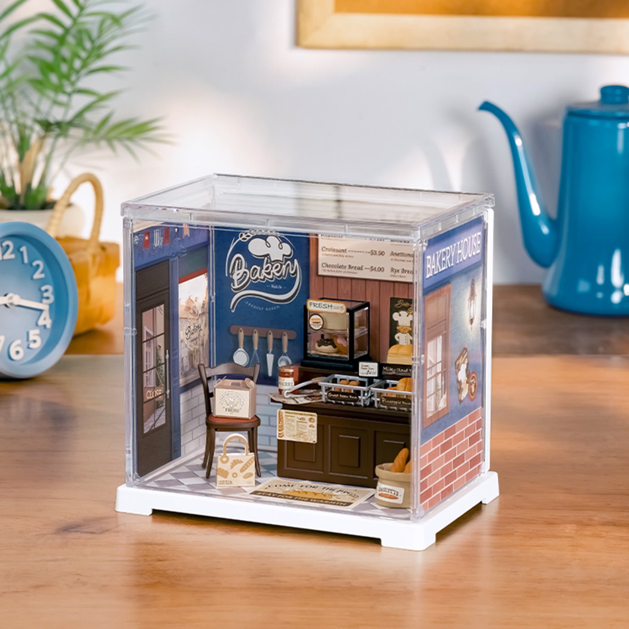 Hands Craft DIY Stackable Miniature House | Butter Bakery House