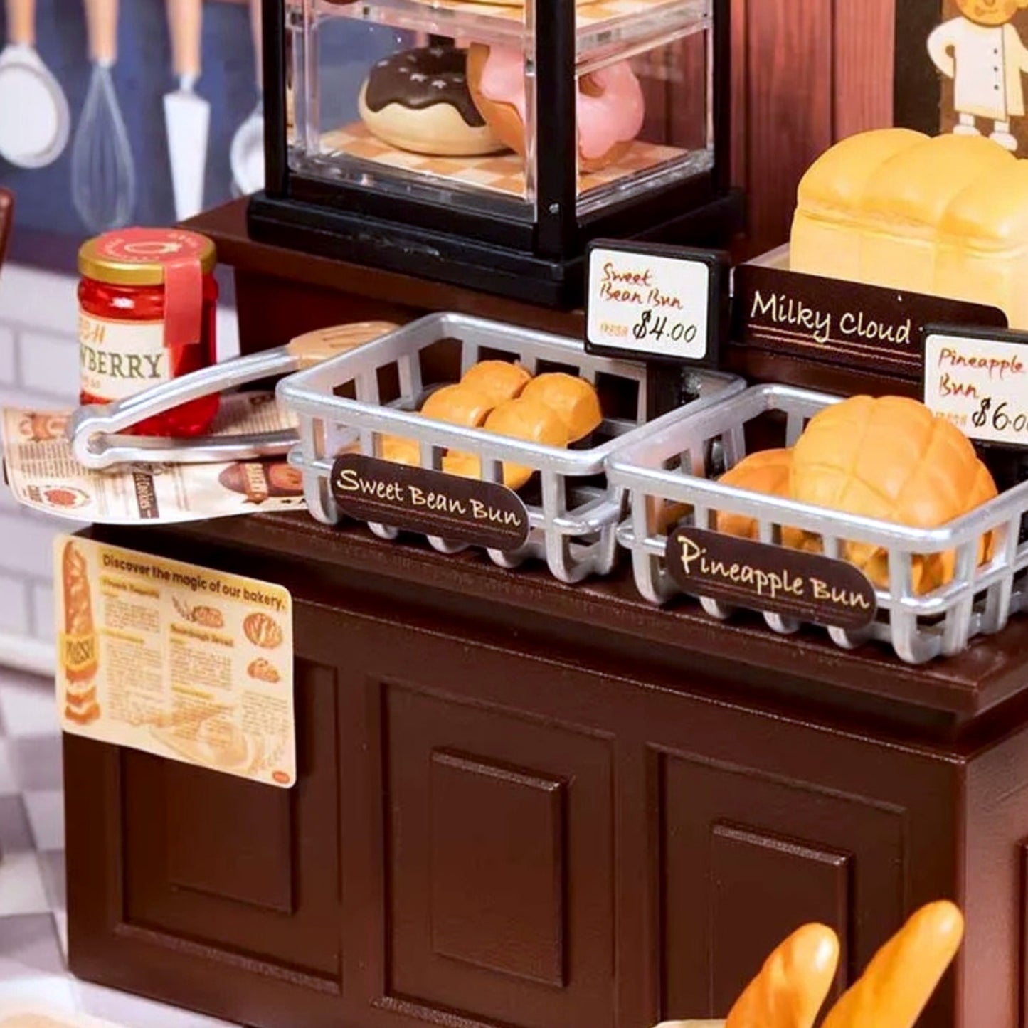 Hands Craft DIY Stackable Miniature House | Butter Bakery House