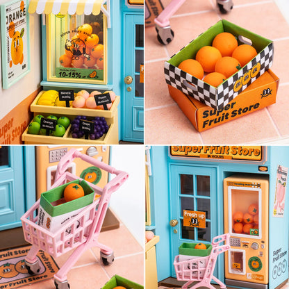 Hands Craft DIY Stackable Miniature House | Daily VC Fruit Store