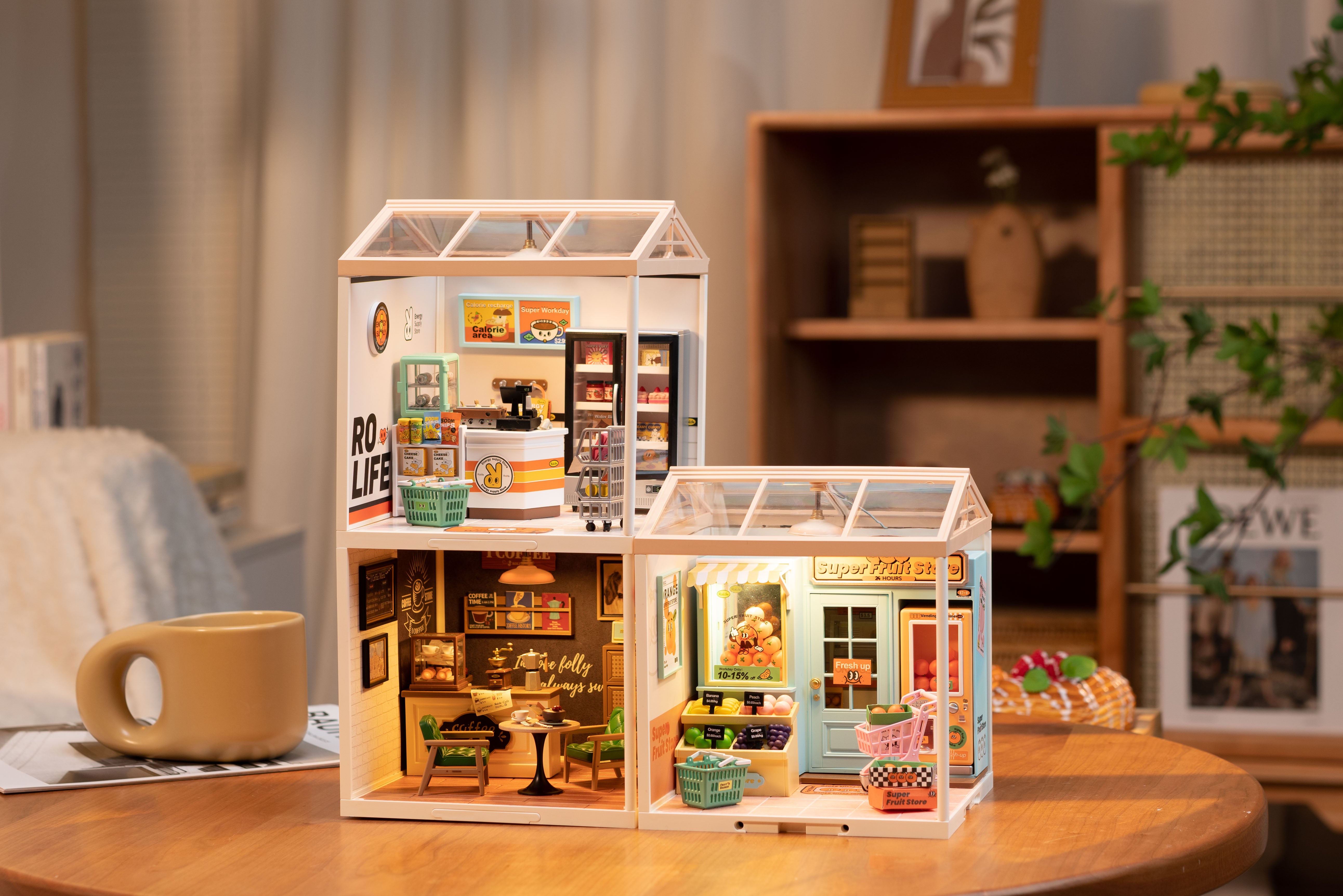 Hands Craft DIY Stackable Miniature House | Daily VC Fruit Store