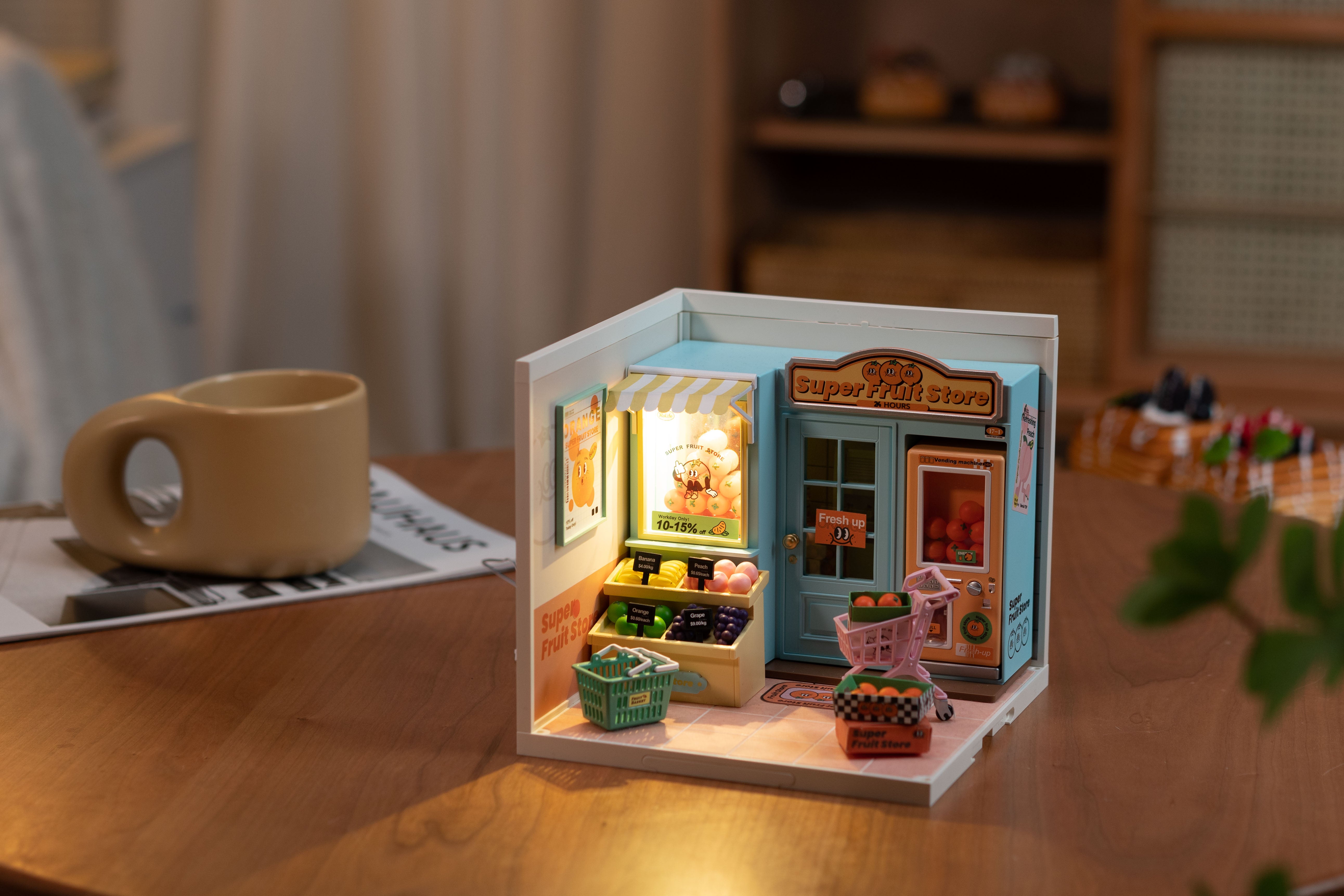 Hands Craft DIY Stackable Miniature House | Daily VC Fruit Store