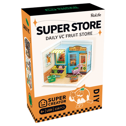 Hands Craft DIY Stackable Miniature House | Daily VC Fruit Store