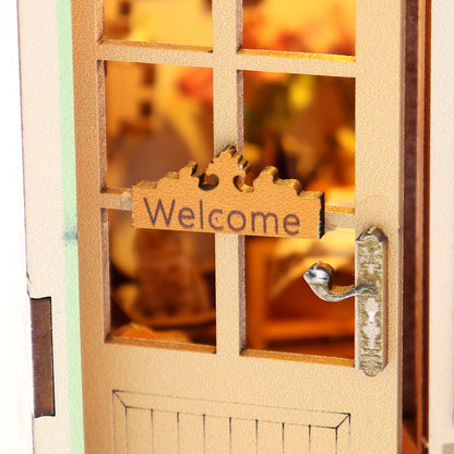 DIY Miniature Book Nook Kit | Bella’s Blossom Corner
