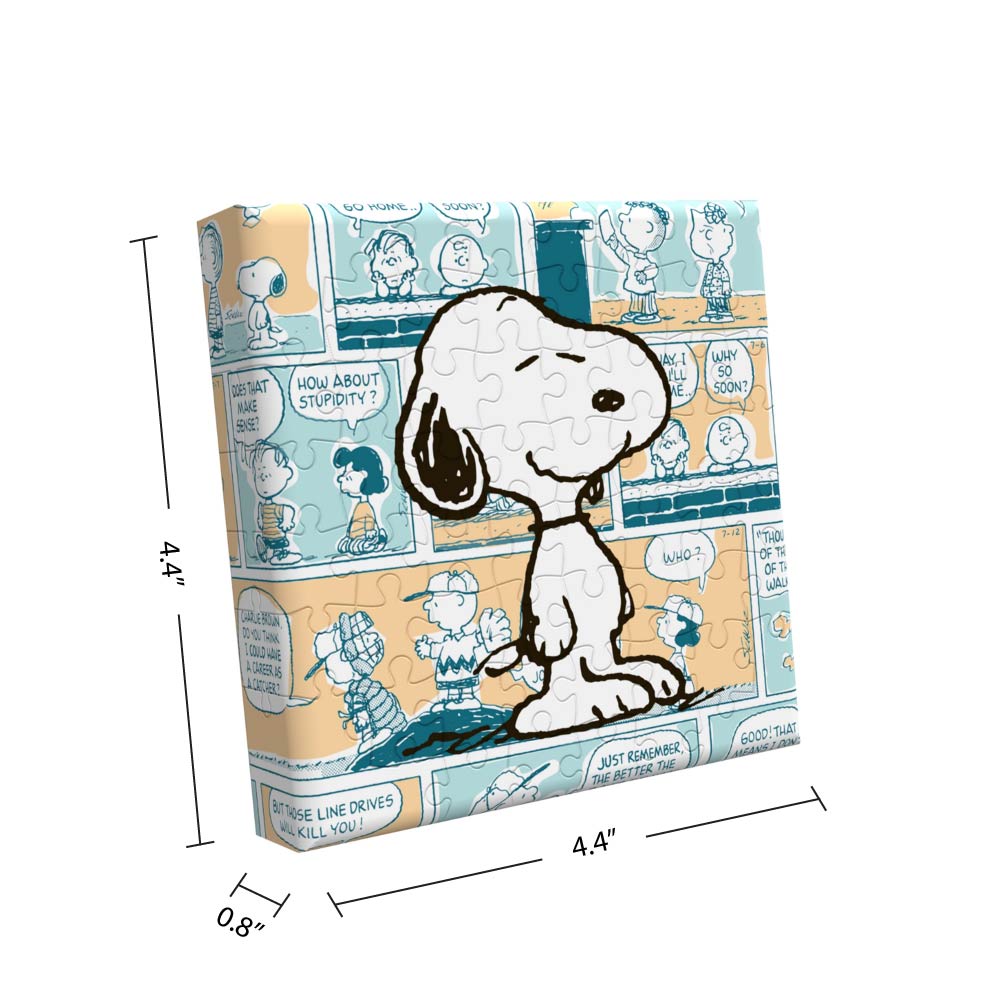 Hands Craft Mini Canvas Puzzle | Peanuts® Snoopy – Hands Craft US