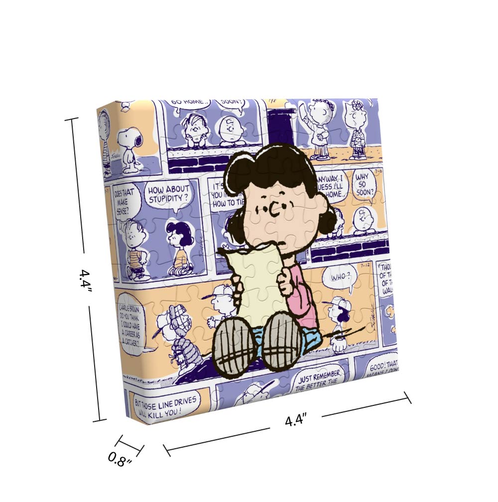 Hands Craft Mini Canvas Puzzle | Peanuts® Lucy – Hands Craft US, Inc.