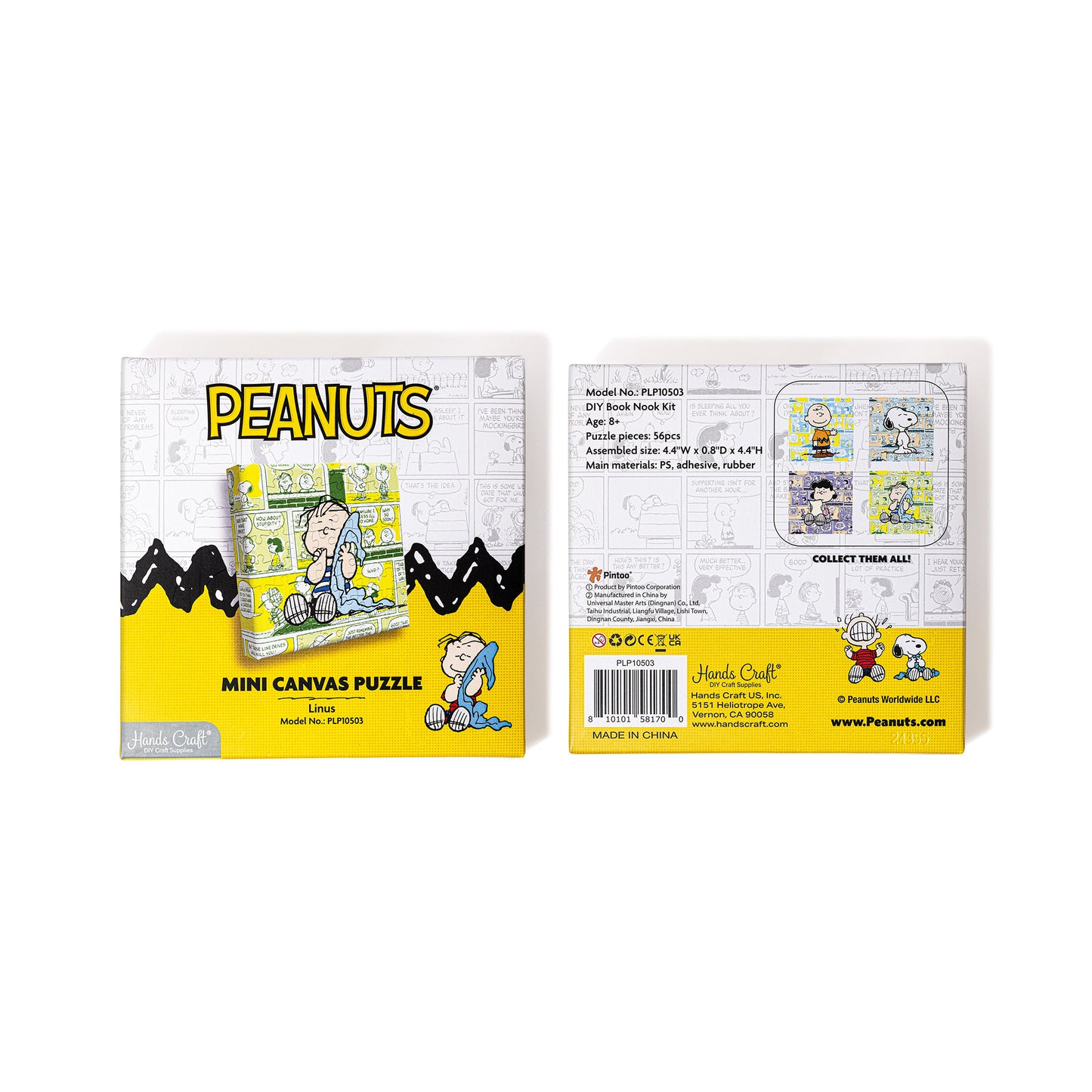 Peanuts® Mini Canvas Puzzle | Linus