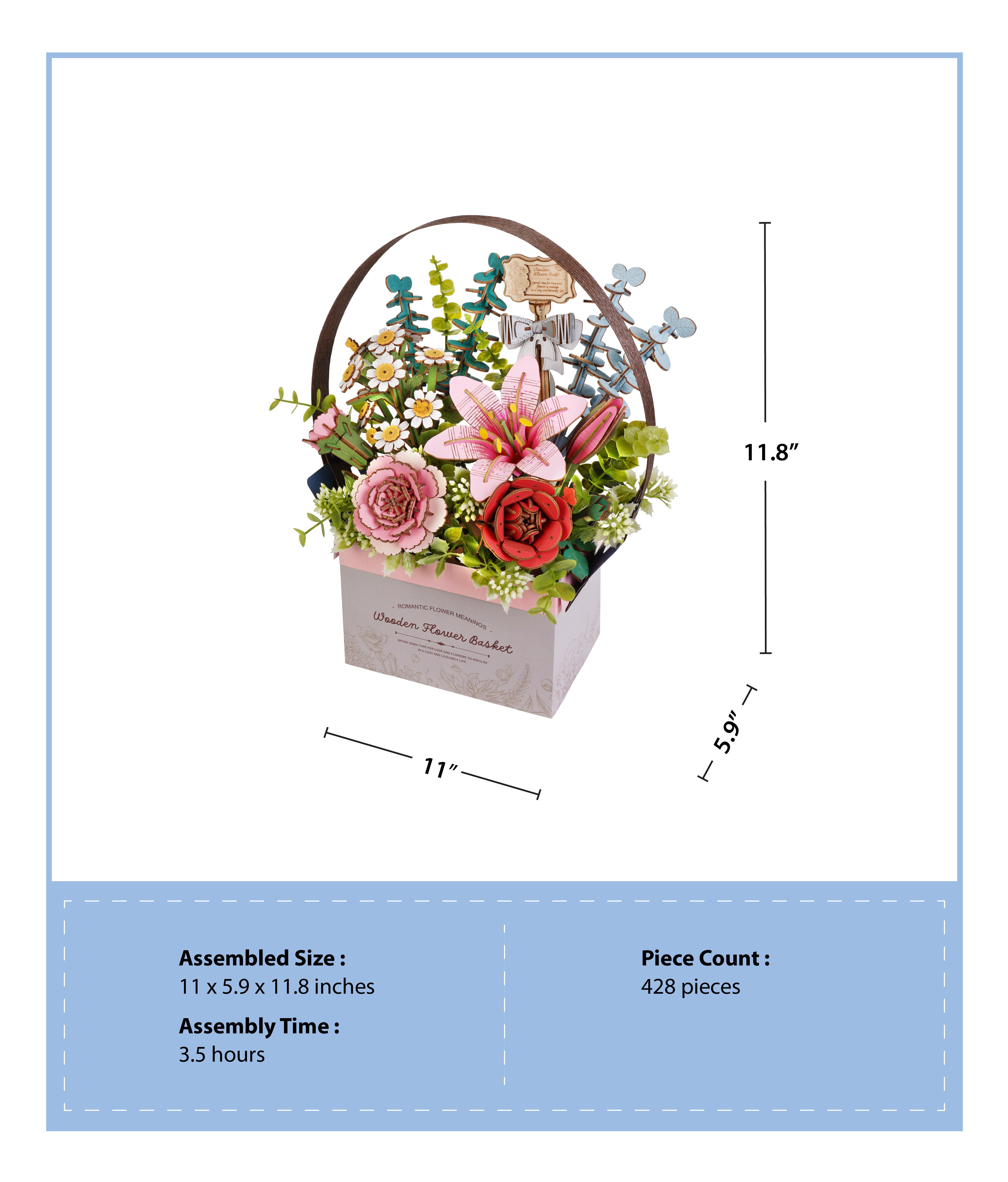 Hands Craft | Flower Basket
