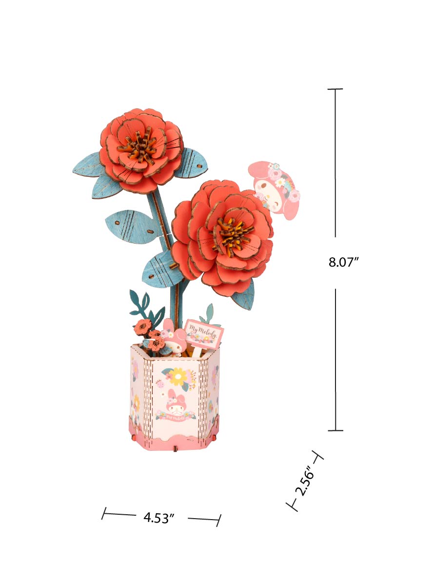 Hands Craft 3D Wooden Puzzle | Hello Kitty® and Friends My Melody