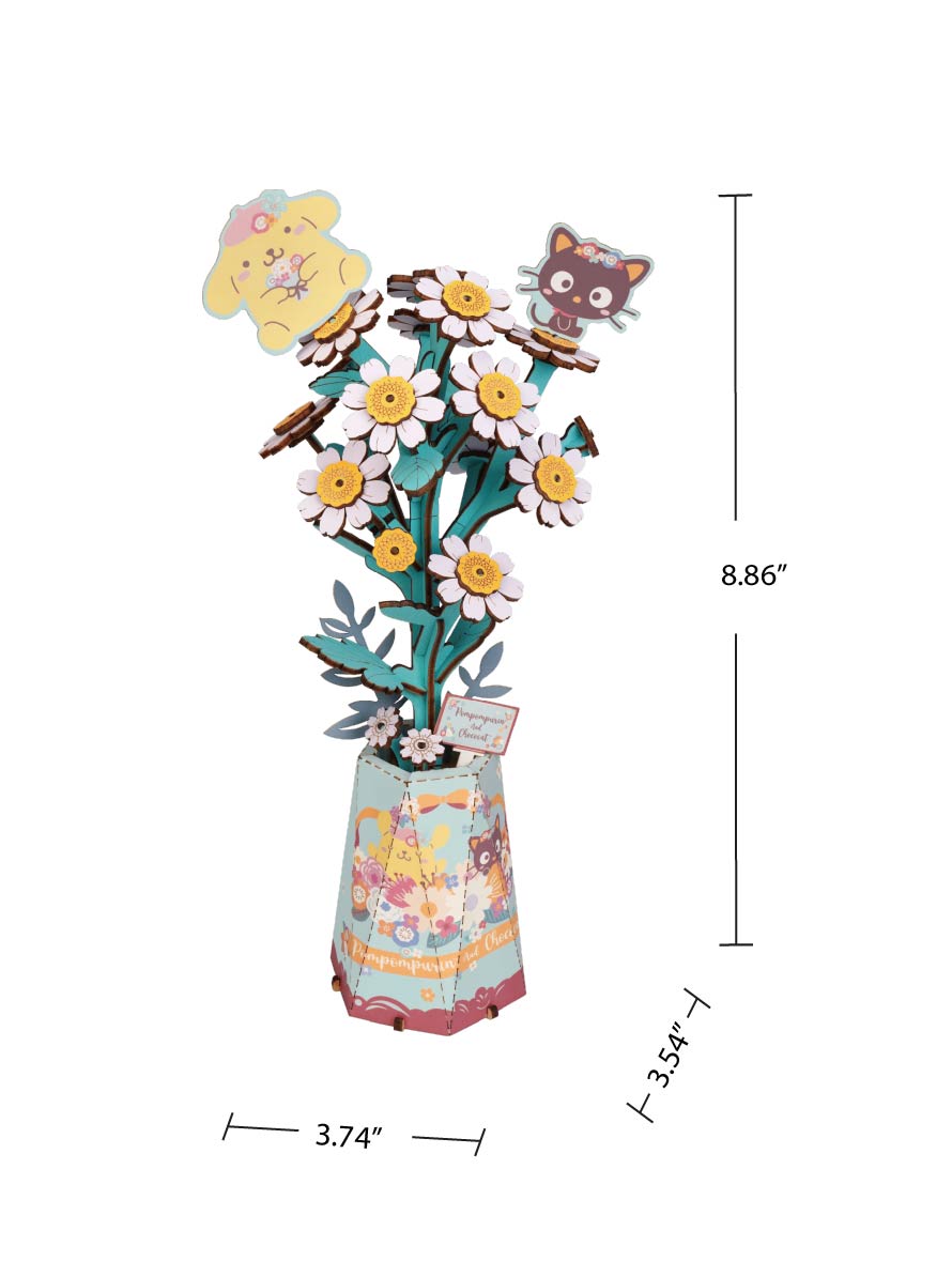 Hands Craft | Hello Kitty® and Friends Pompompurin & Chococat Chamomile