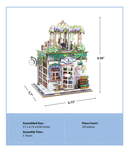 DIY Miniature House Kit | Wisteria Vine Flower Shop
