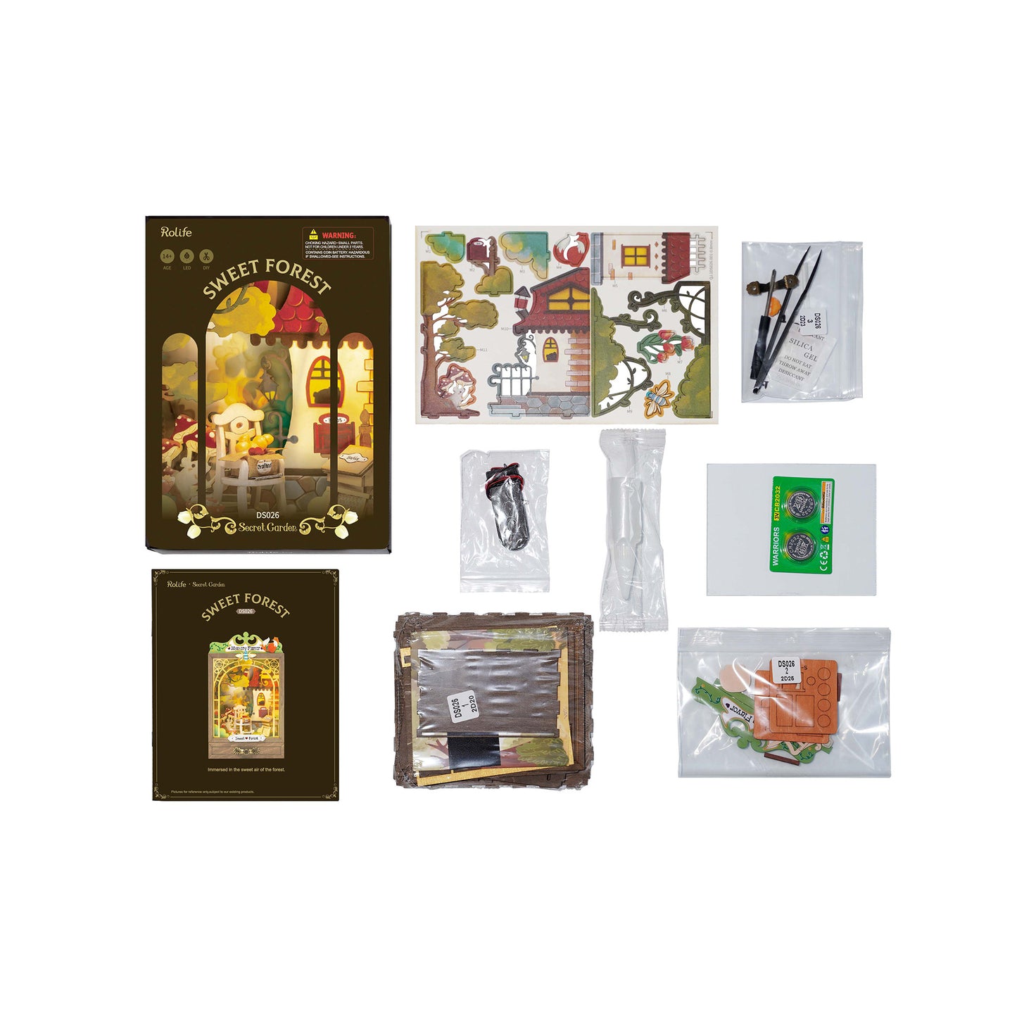 DIY Miniature Dollhouse Kit | Sweet Forest