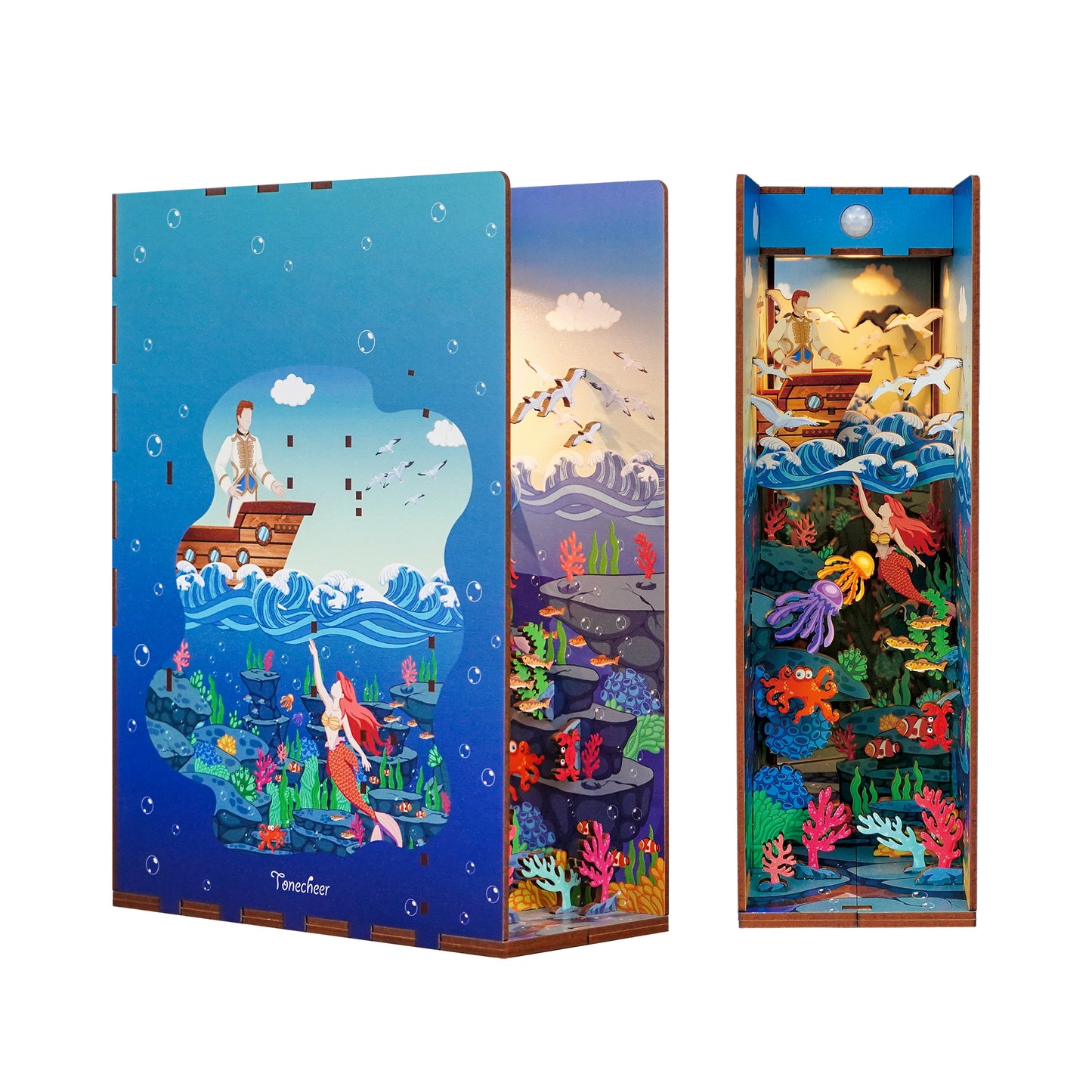 DIY Miniature Kit Book Nook | Mermaid Story