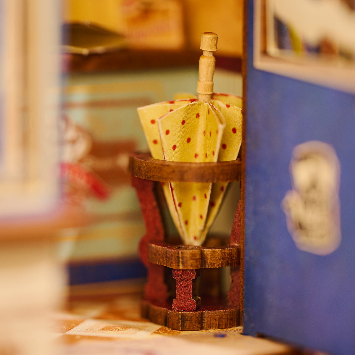 DIY Miniature Book Nook Kit | Blueberry Lane Tea