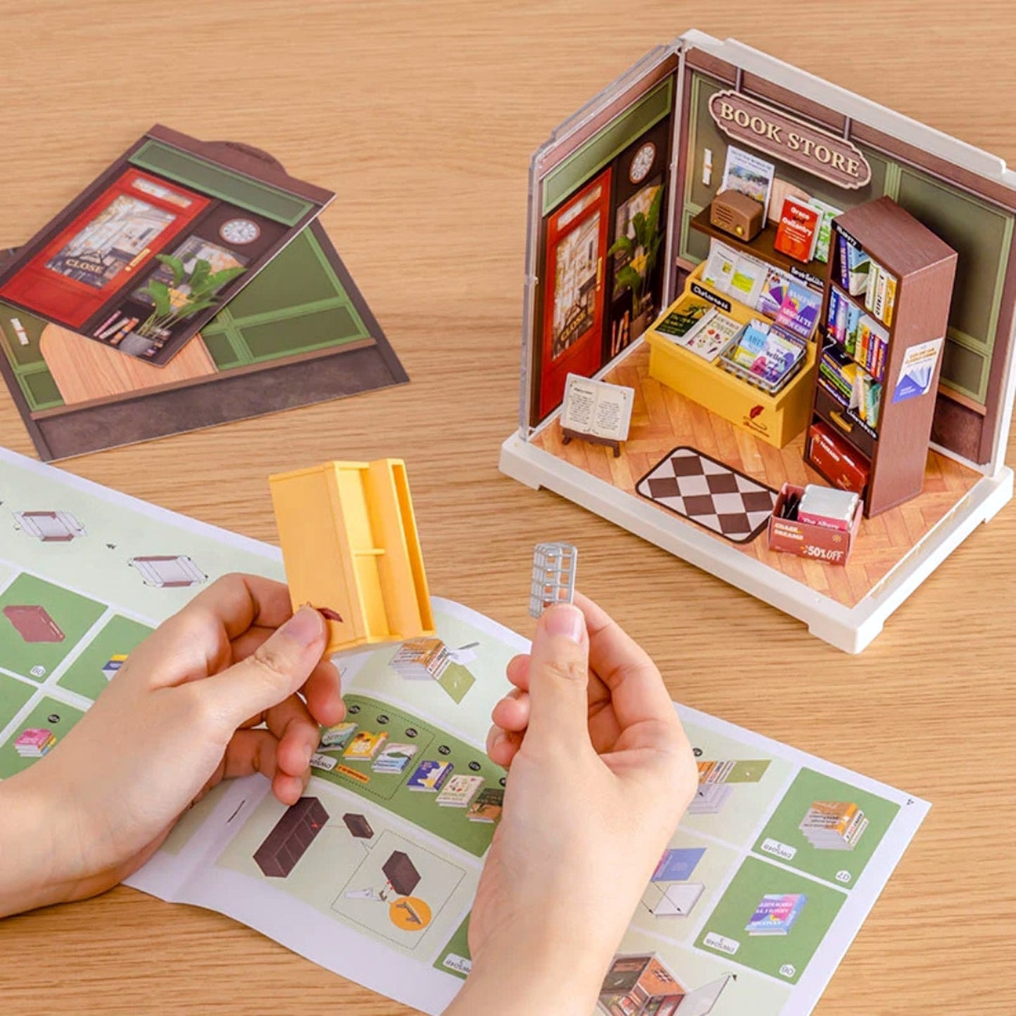 DIY Miniature House Kit | Memory Book Store