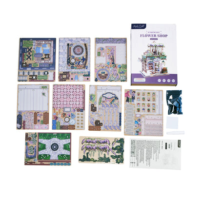 DIY Miniature House Kit | Wisteria Vine Flower Shop