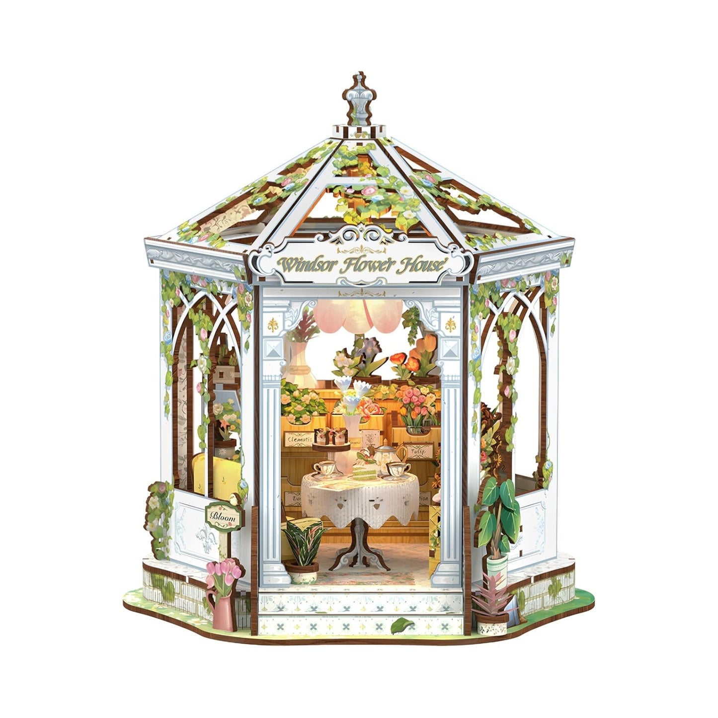 DIY Miniature House Kit | Windsor Flower House