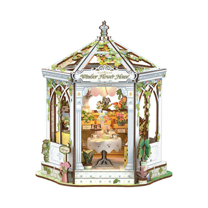 DIY Miniature House Kit | Windsor Flower House