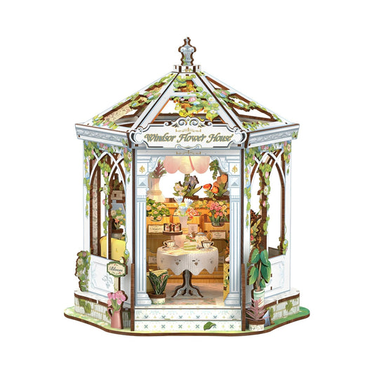 DIY Miniature House Kit | Windsor Flower House