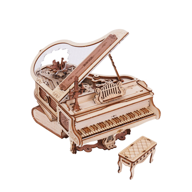 Wooden Puzzle Music Box | Magic Piano